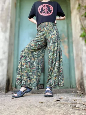 20% OFF Classic Culottes 2 Lengths in Greenwash Butterflies