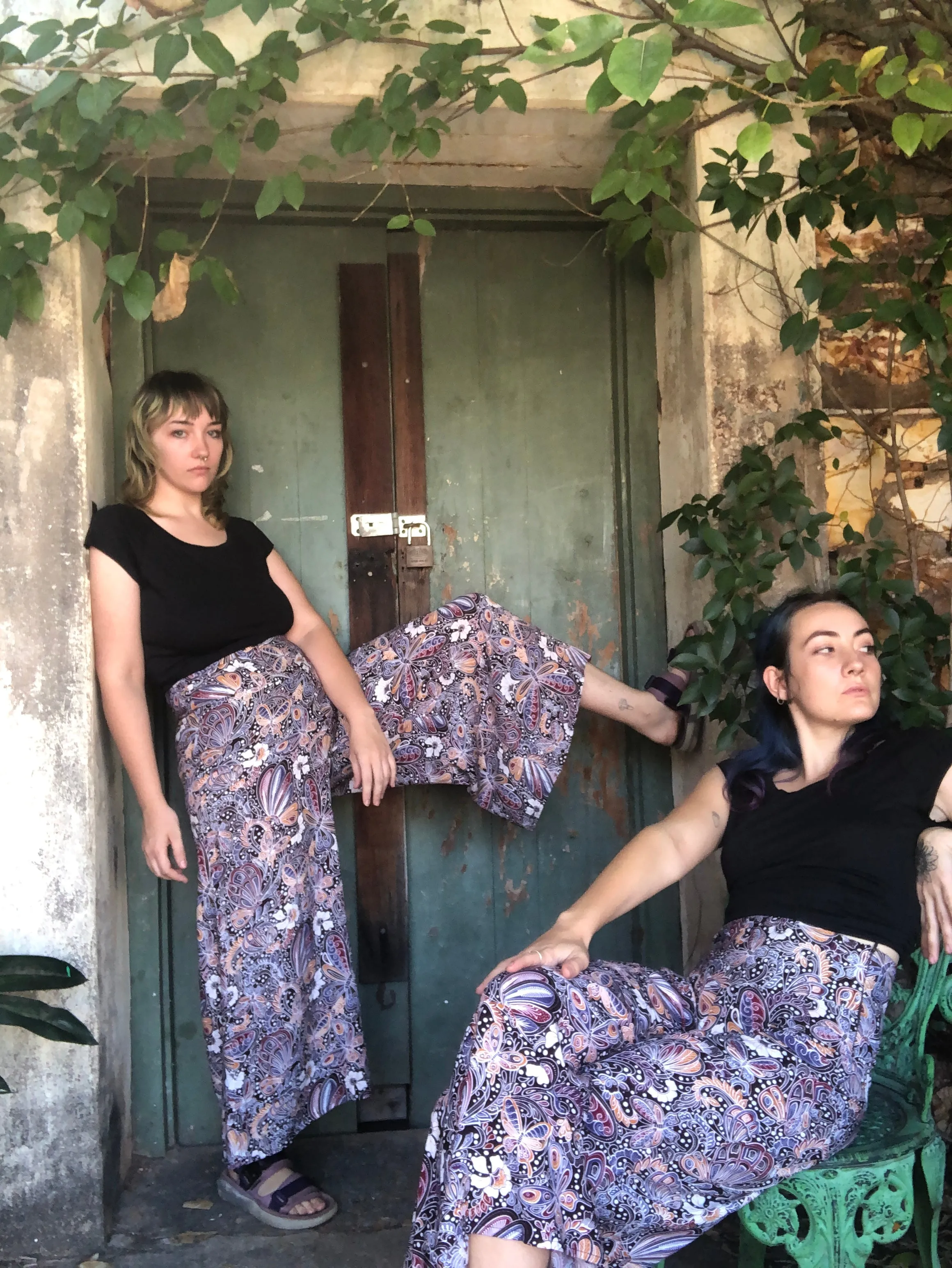 20% OFF Classic Culottes- Rustic Butterfly Print in 2 lengths