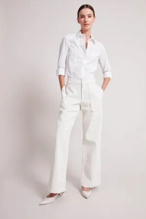 'Adroit Atelier' Spencer Mid-Waist Denim Pants