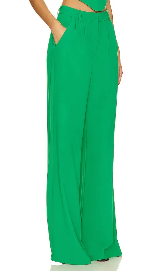 Amanda Uprichard Jane Pants in Green