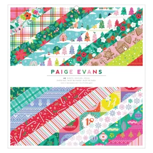 American Crafts Single-Sided Paper Pad 12x12" 48 Pack-Paige Evans Sugarplum Wishes