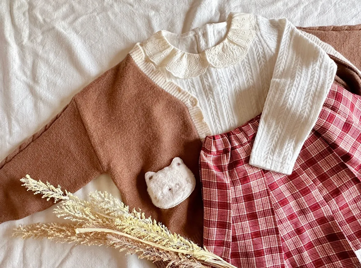 Astrid Knitted Collar Top