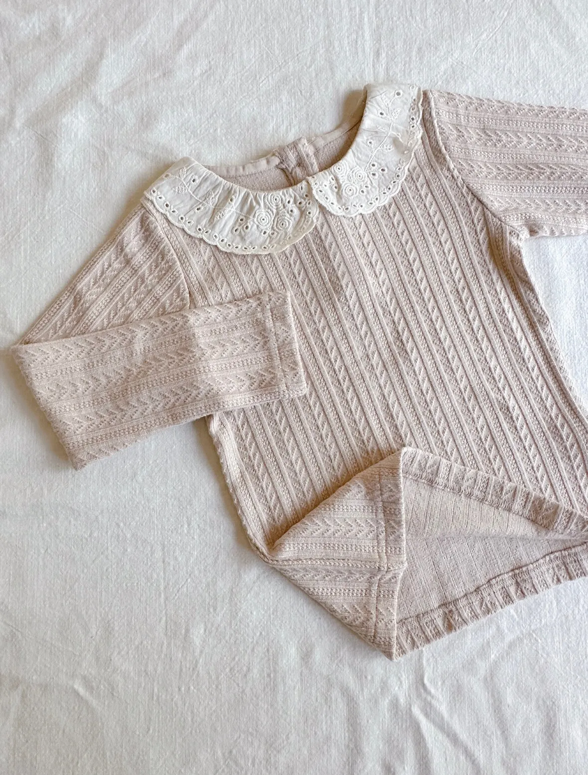 Astrid Knitted Collar Top