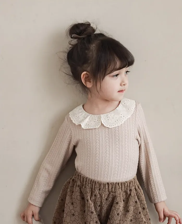 Astrid Knitted Collar Top