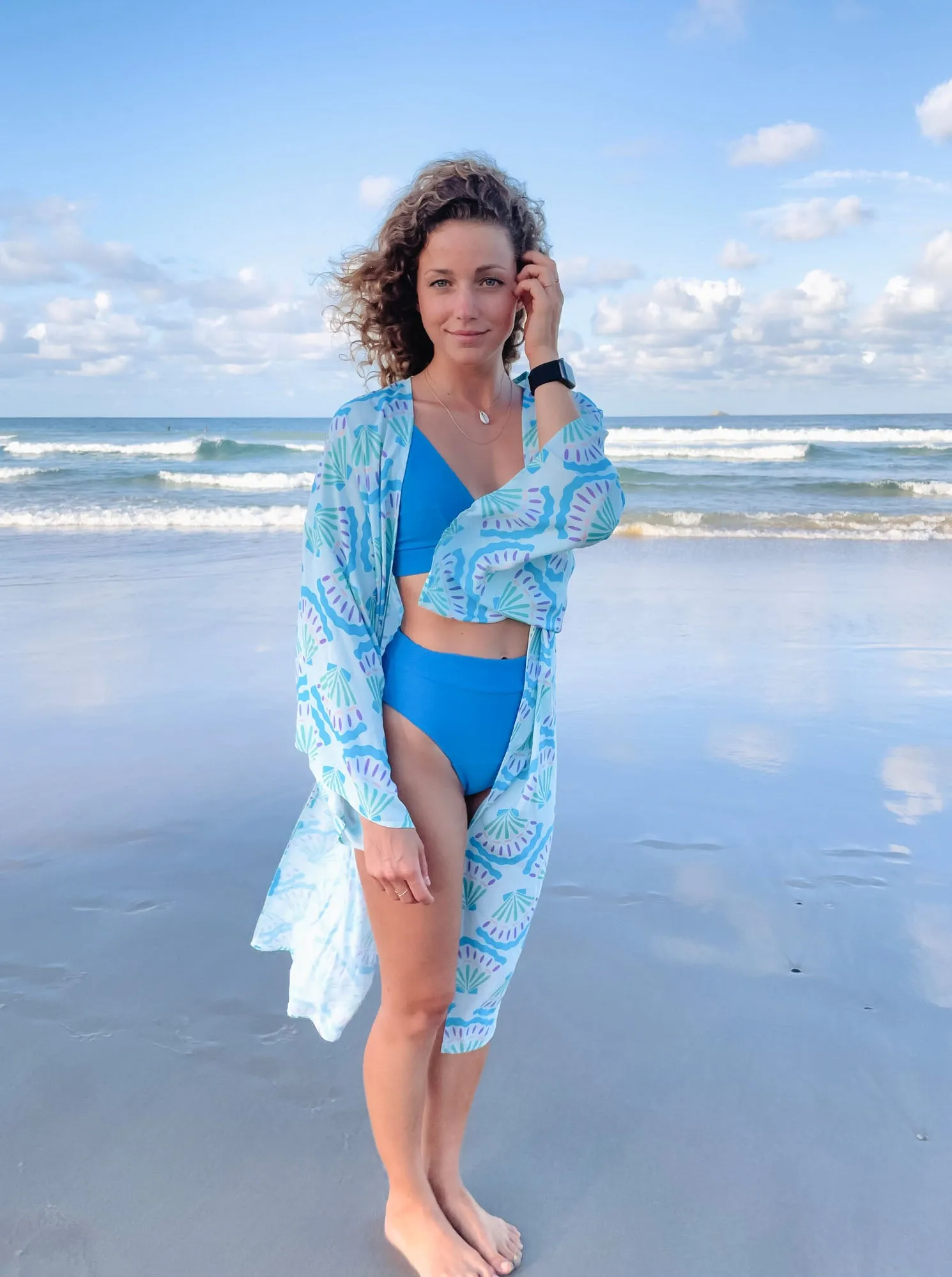 Ayla Maxi Kimono - Shell Spell