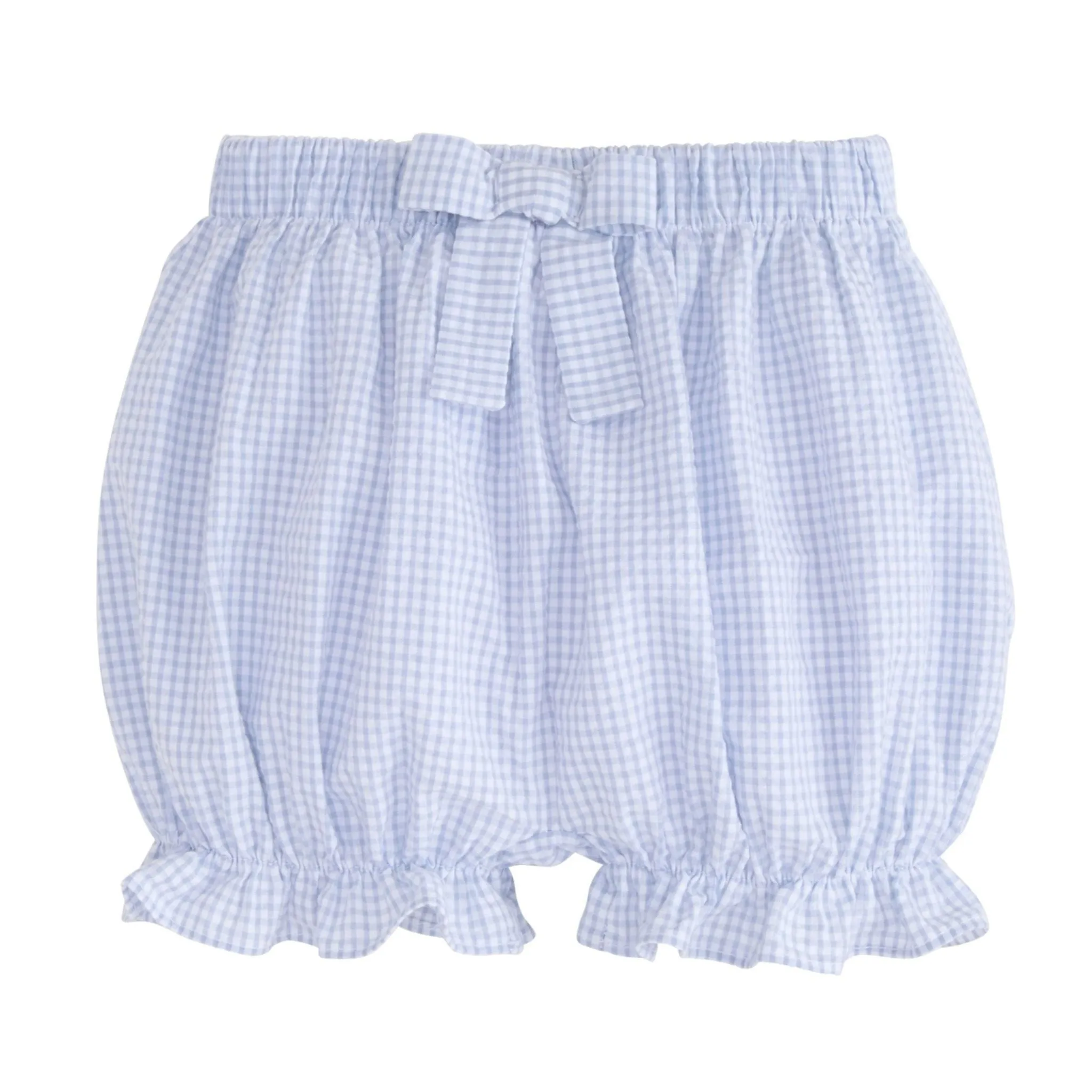 Bow Bloomers - Light Blue Gingham