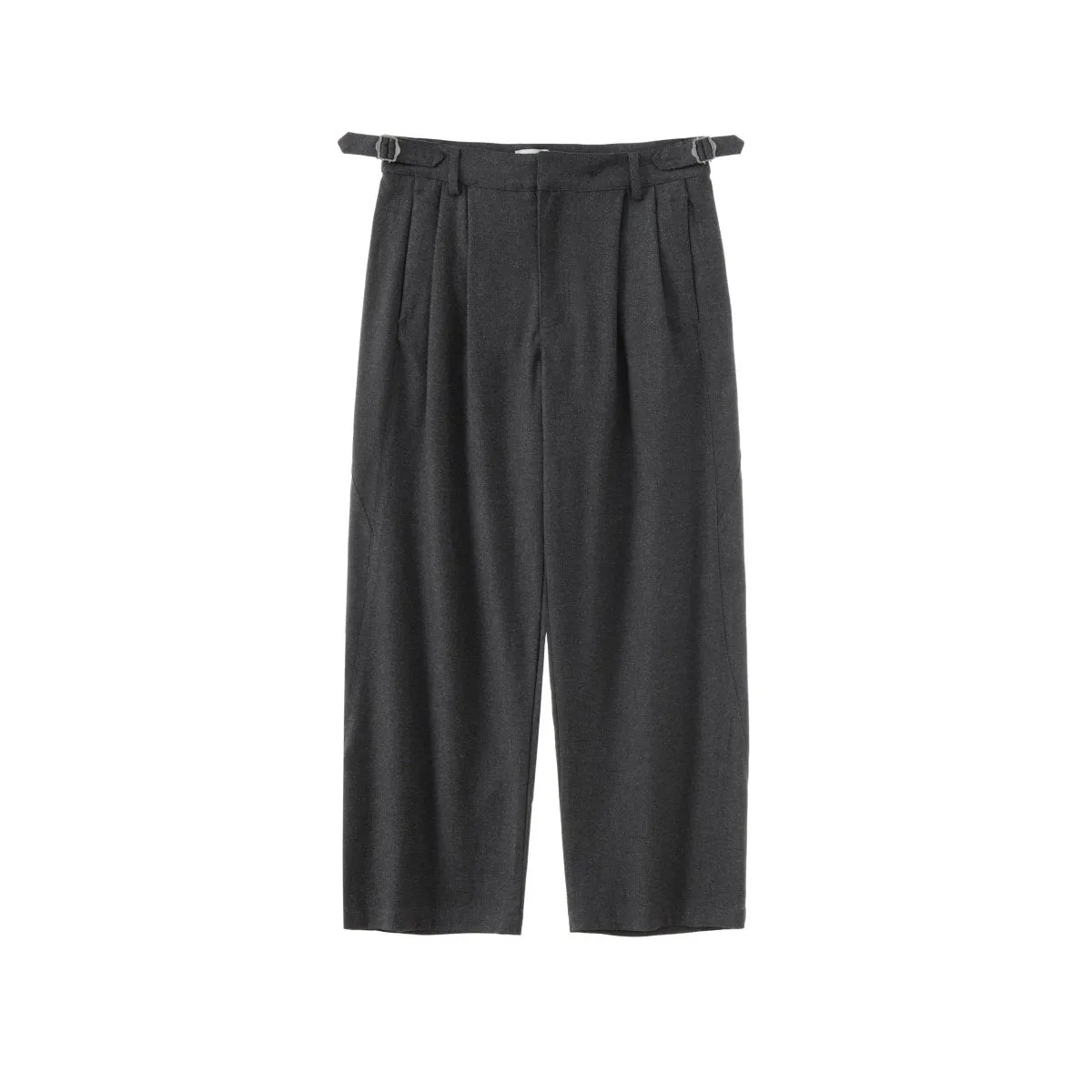 brushed belt pants /  N4509