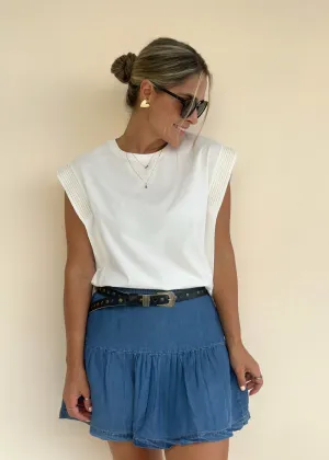 Camiseta Bonita Lurex Dorado