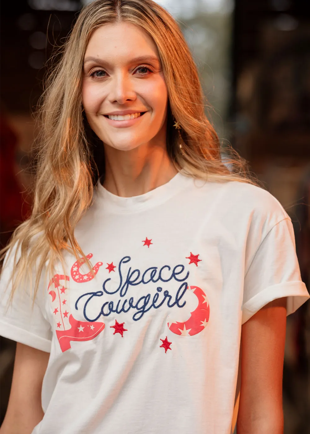 Camiseta Faustina Marfil