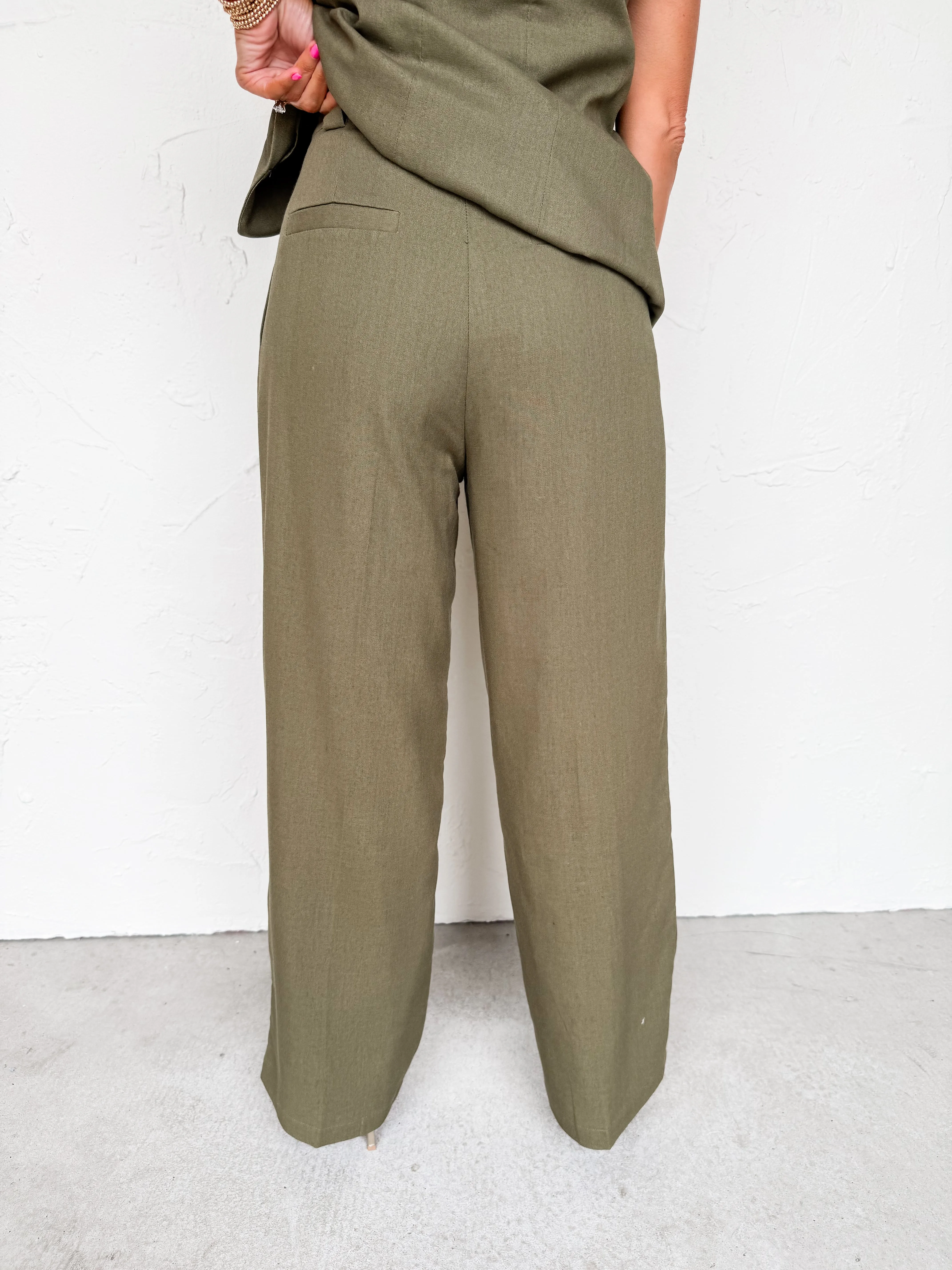 Can't Replace You Linen Pants