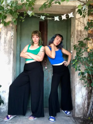 Classic Culottes in Black - Long Length