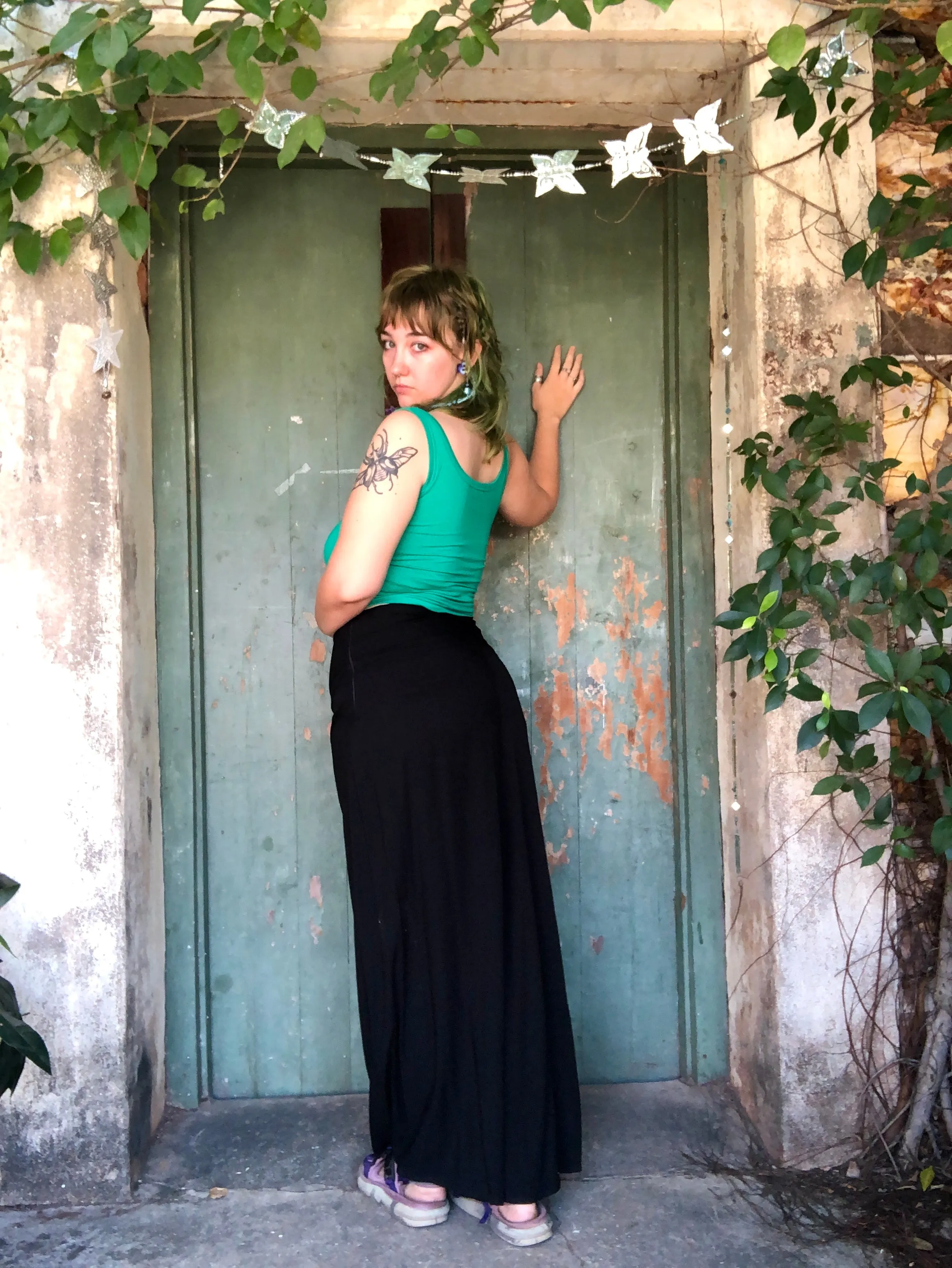 Classic Culottes in Black - Long Length