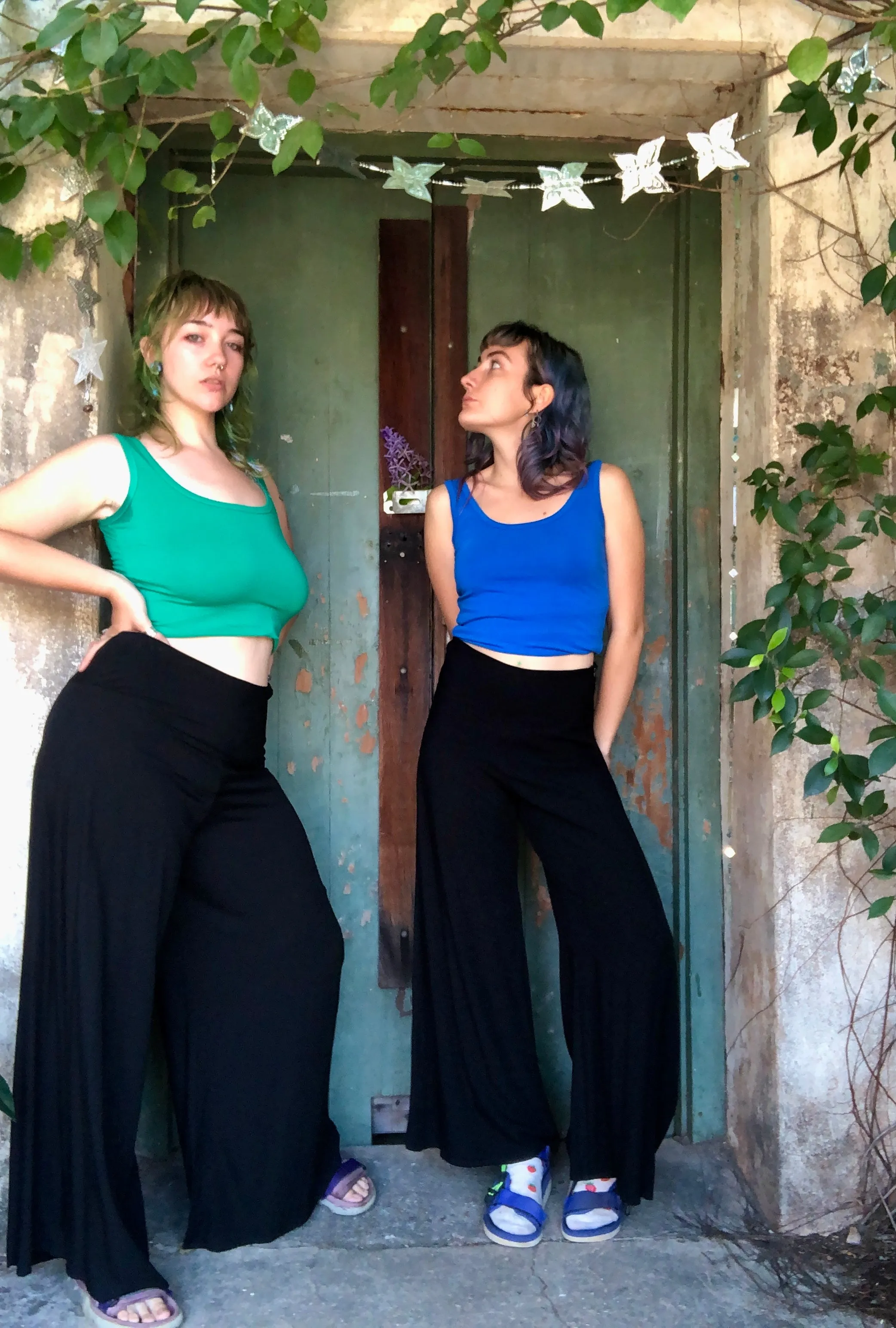Classic Culottes in Black - Long Length