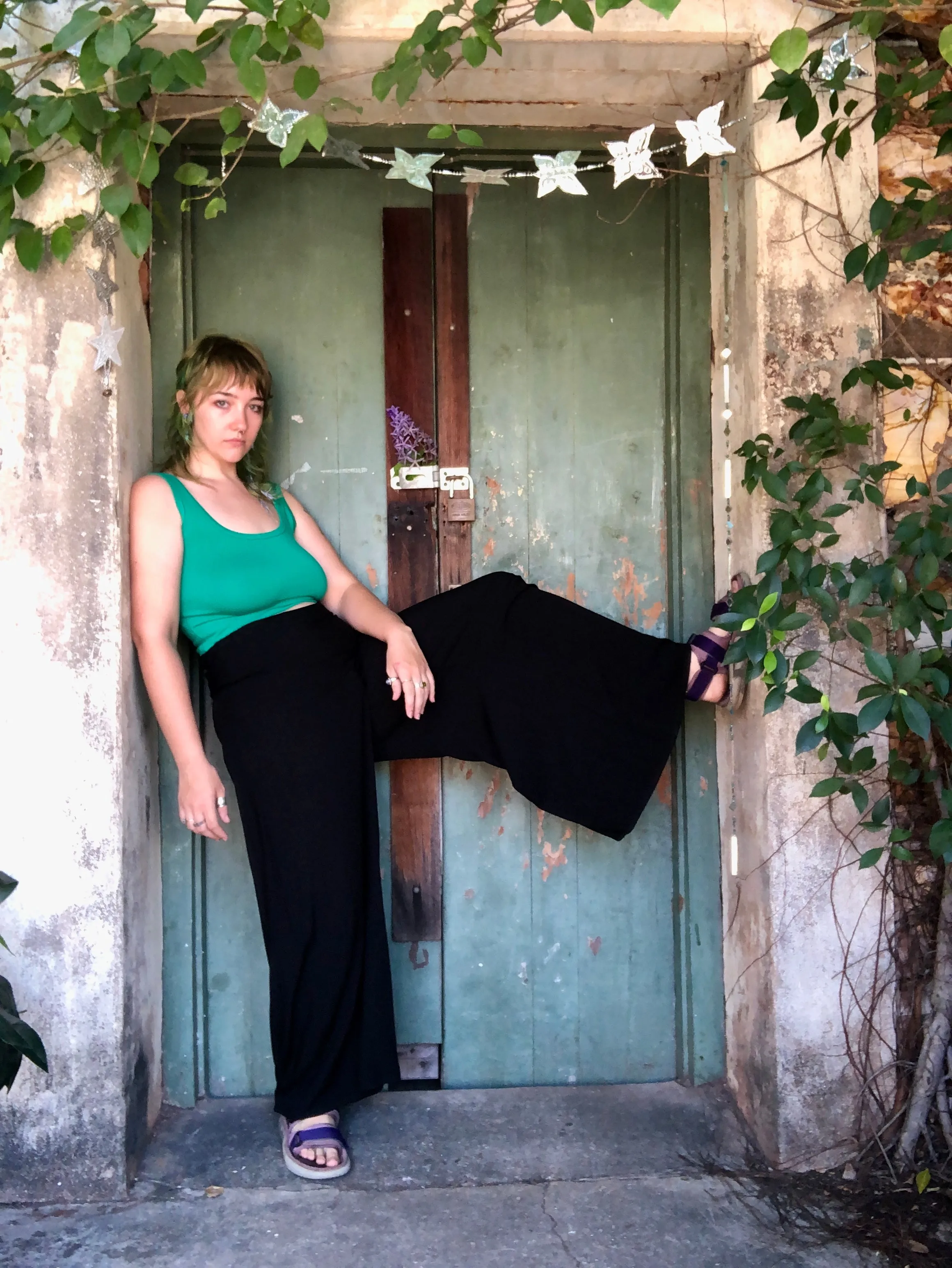 Classic Culottes in Black - Long Length