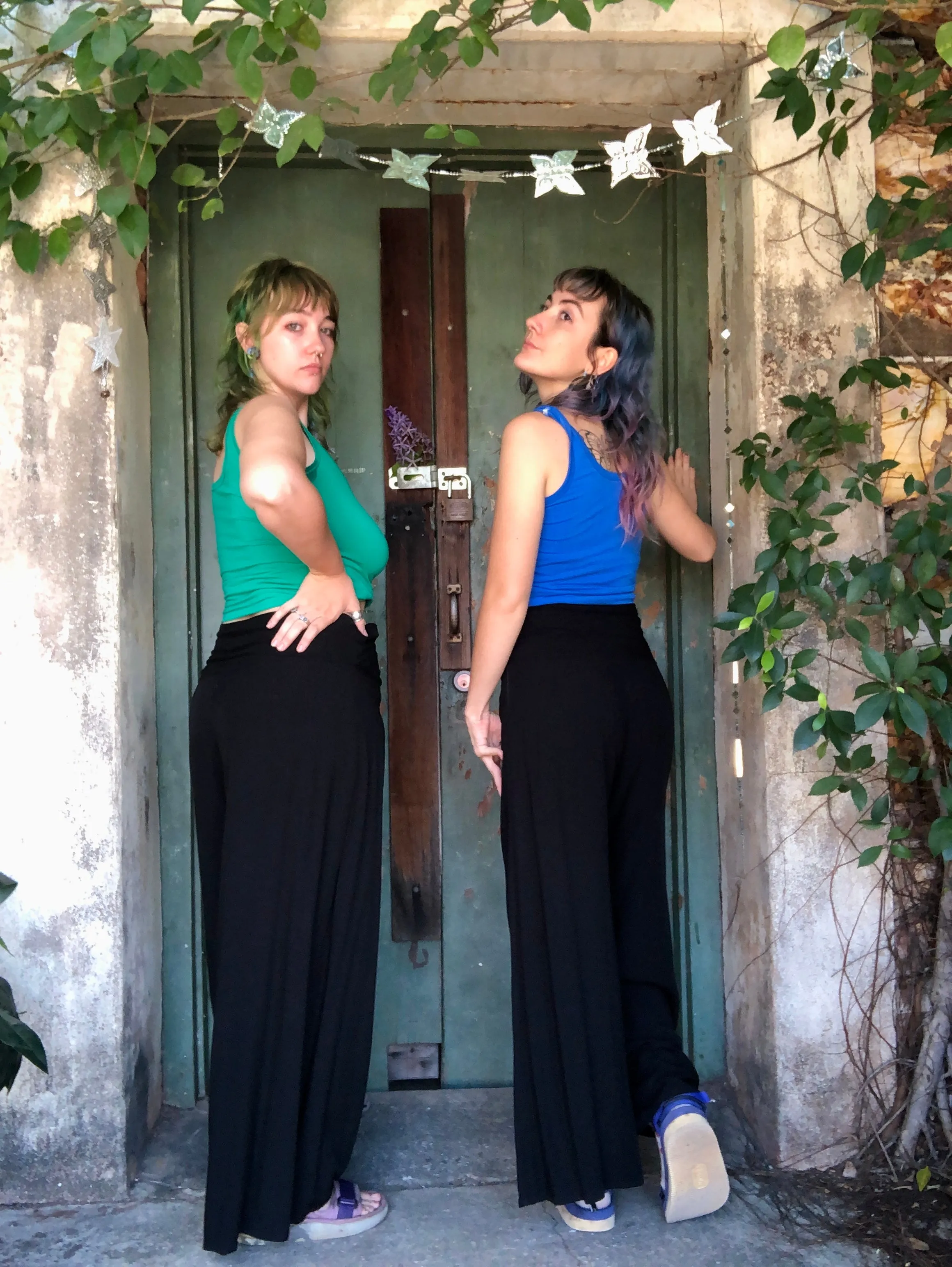 Classic Culottes in Black - Long Length