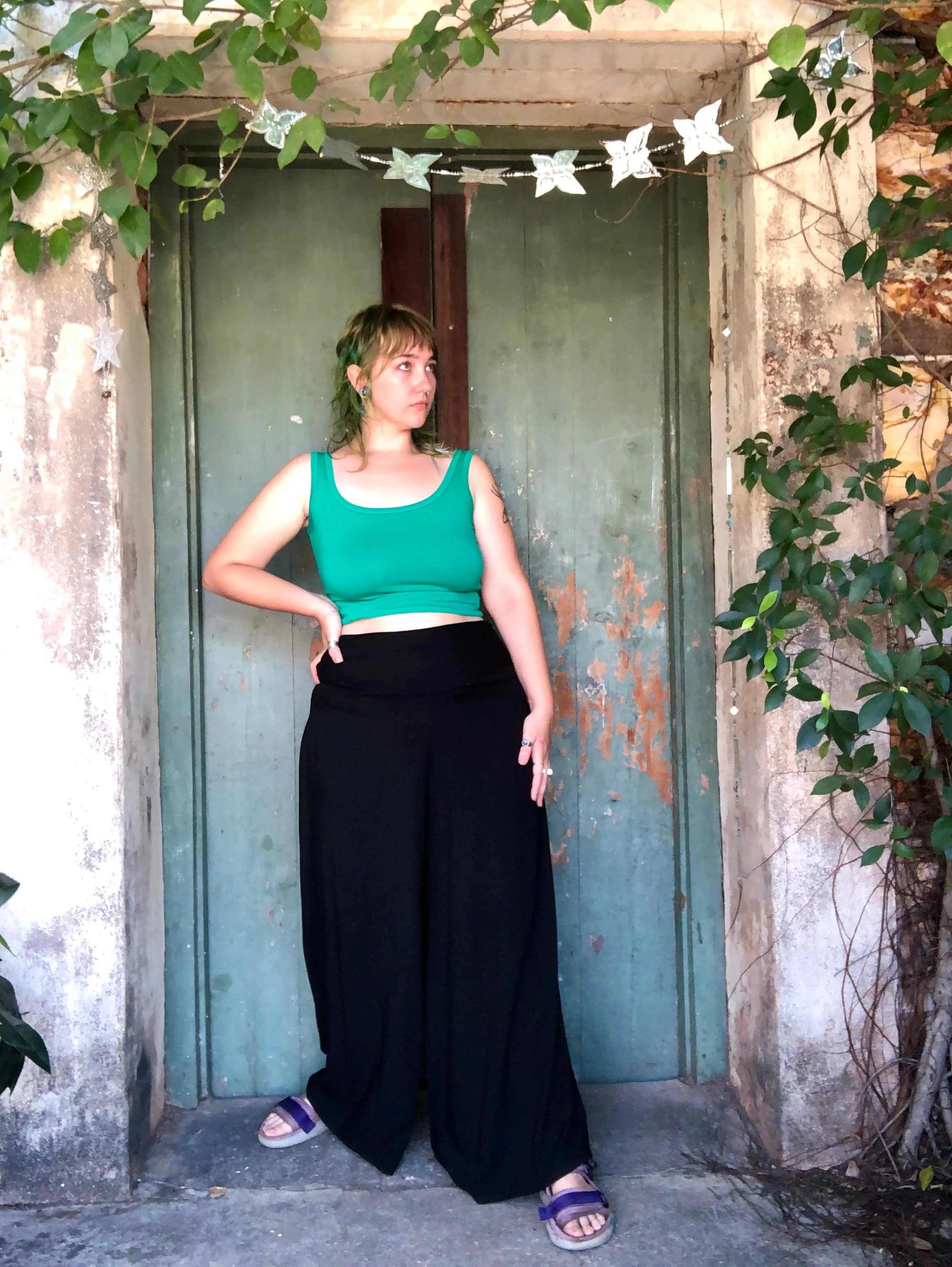Classic Culottes In Black