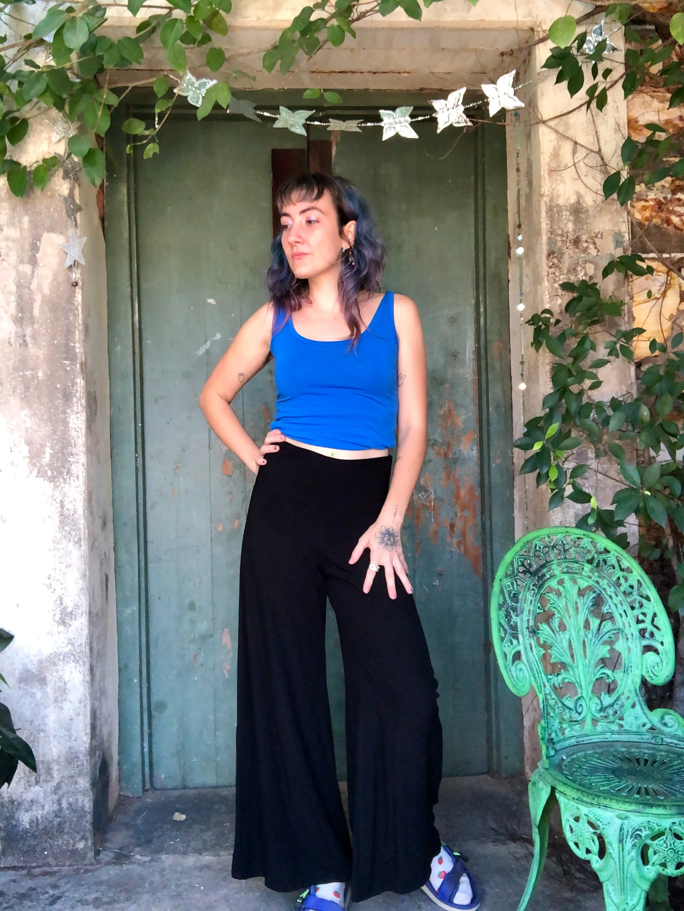 Classic Culottes In Black