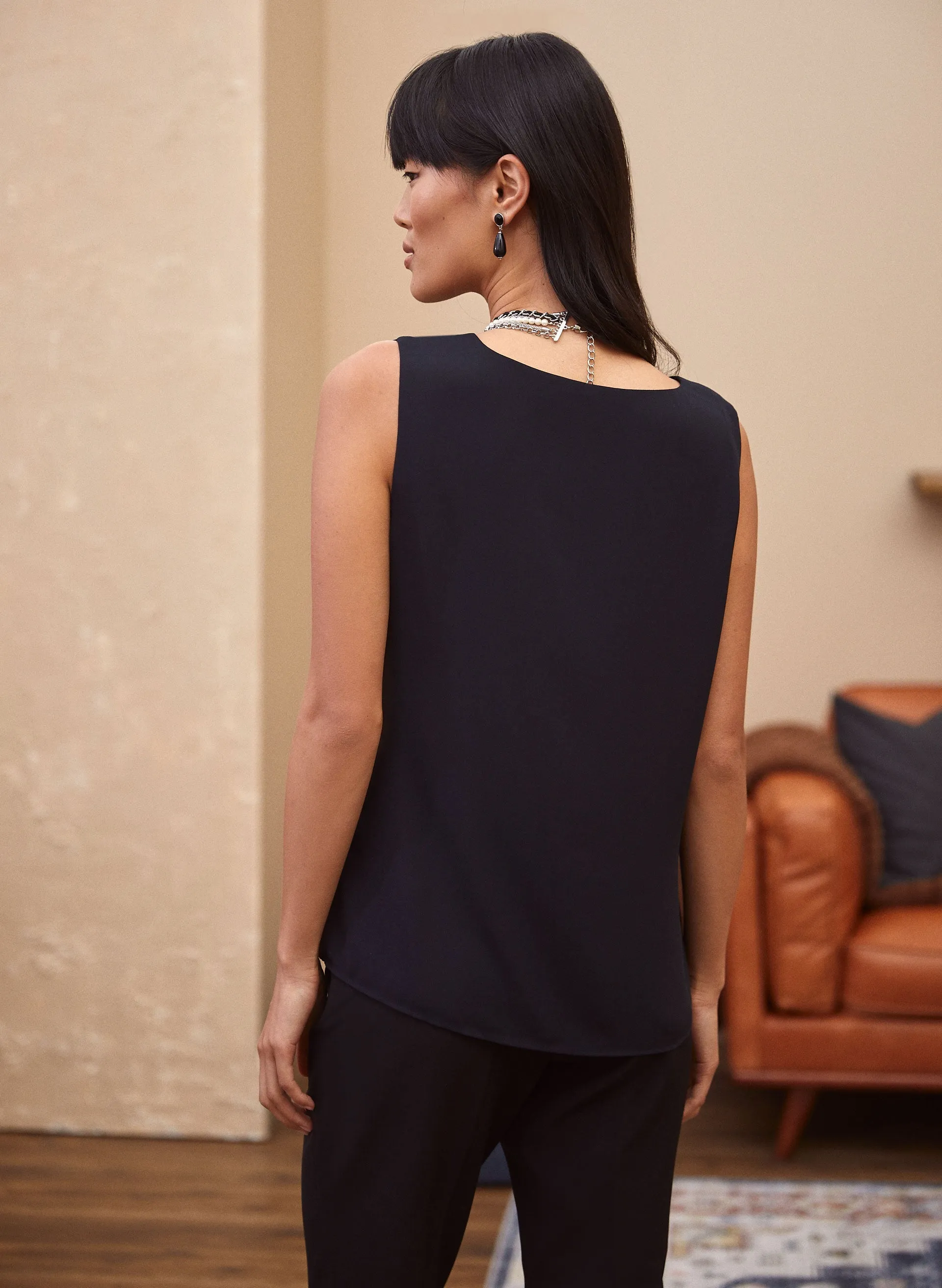 Essential V-Neck Blouse