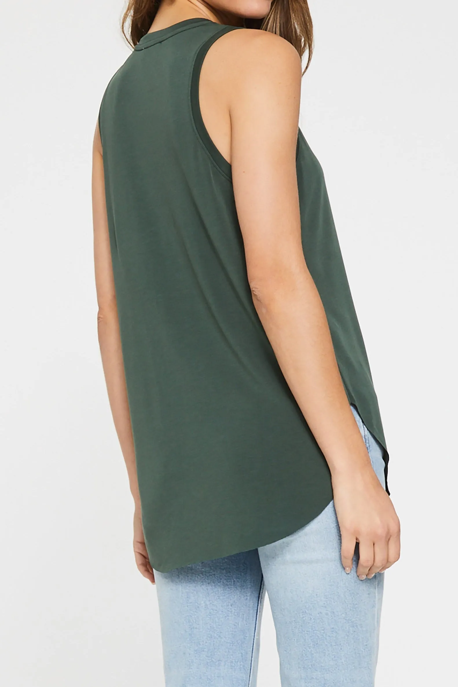 ESTHER MODAL TANK EMERALD