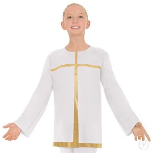 Eurotard 13830C Youth Unisex Devout Split Layer Loose Fit Praise Tunic
