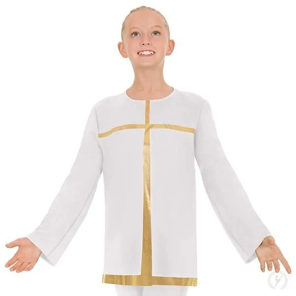 Eurotard 13830C Youth Unisex Devout Split Layer Loose Fit Praise Tunic