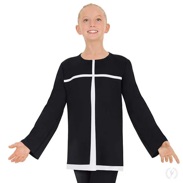 Eurotard 13830C Youth Unisex Devout Split Layer Loose Fit Praise Tunic