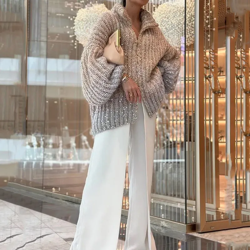 Everleigh | Luxurious Knitted Sweater with Elegant Glitters