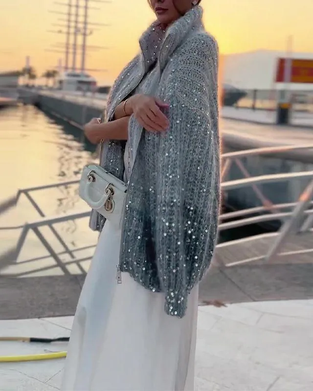 Everleigh | Luxurious Knitted Sweater with Elegant Glitters
