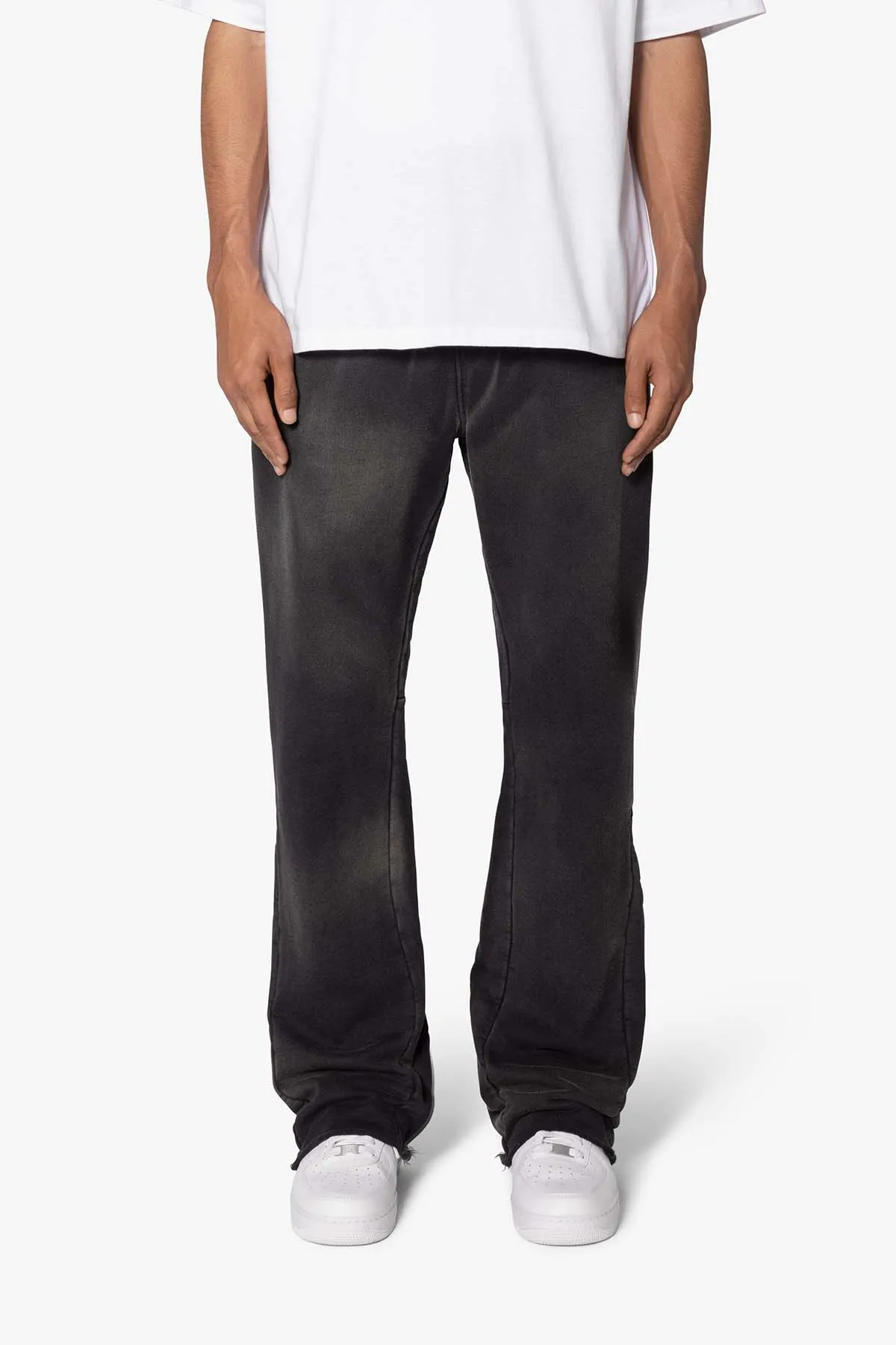 Faded Bootcut Sweatpants 2 Pack - Washed Black/Washed Olive