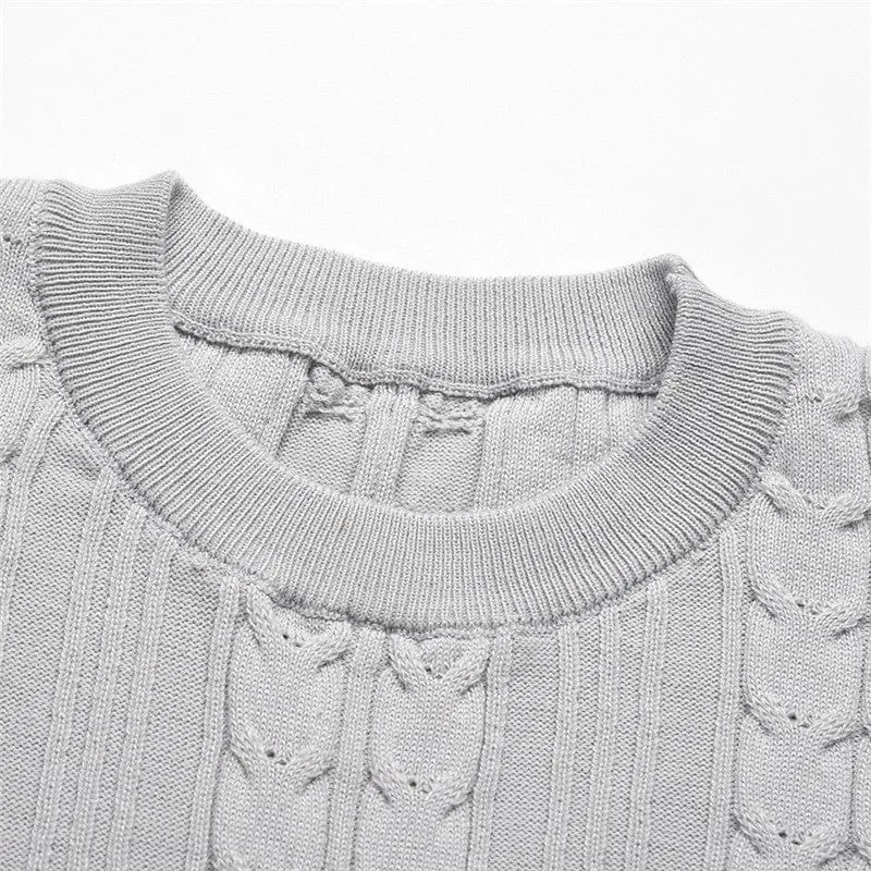 High-waisted Large-length Dress, Base Sweater Skirt