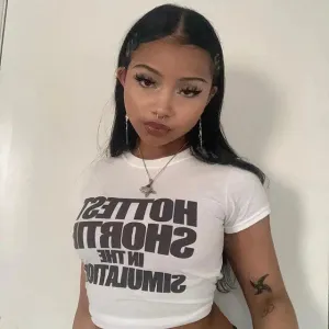 Hottest Simulation Cropped T-Shirt