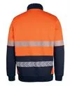 JB's Hi Vis 330G 1/2 Zip Segmented Tape Fleece - 6DPS