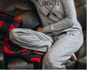 Lakegirl - Hacci Lounge Sweatpants - Gray
