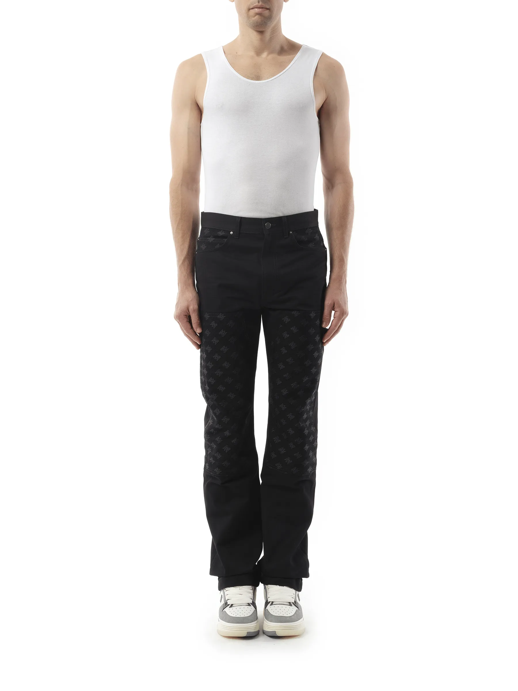 MA Quad Jacquard Carpenter Pants in Black