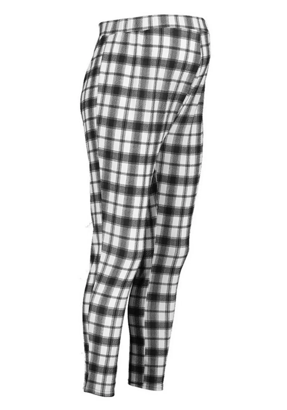 Maternity Check Tapered Pants