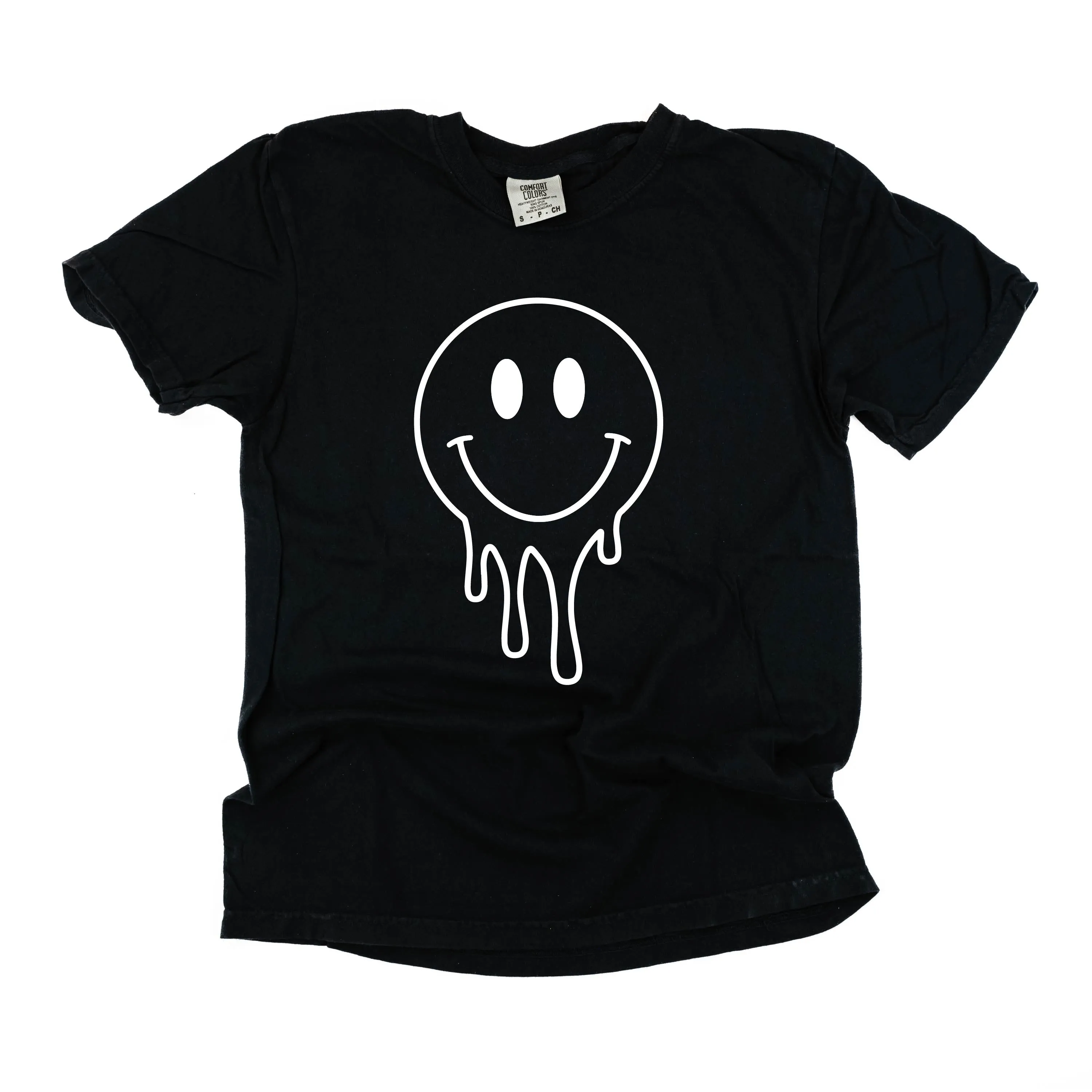 Melty Smiley (Full) - SHORT SLEEVE COMFORT COLORS TEE