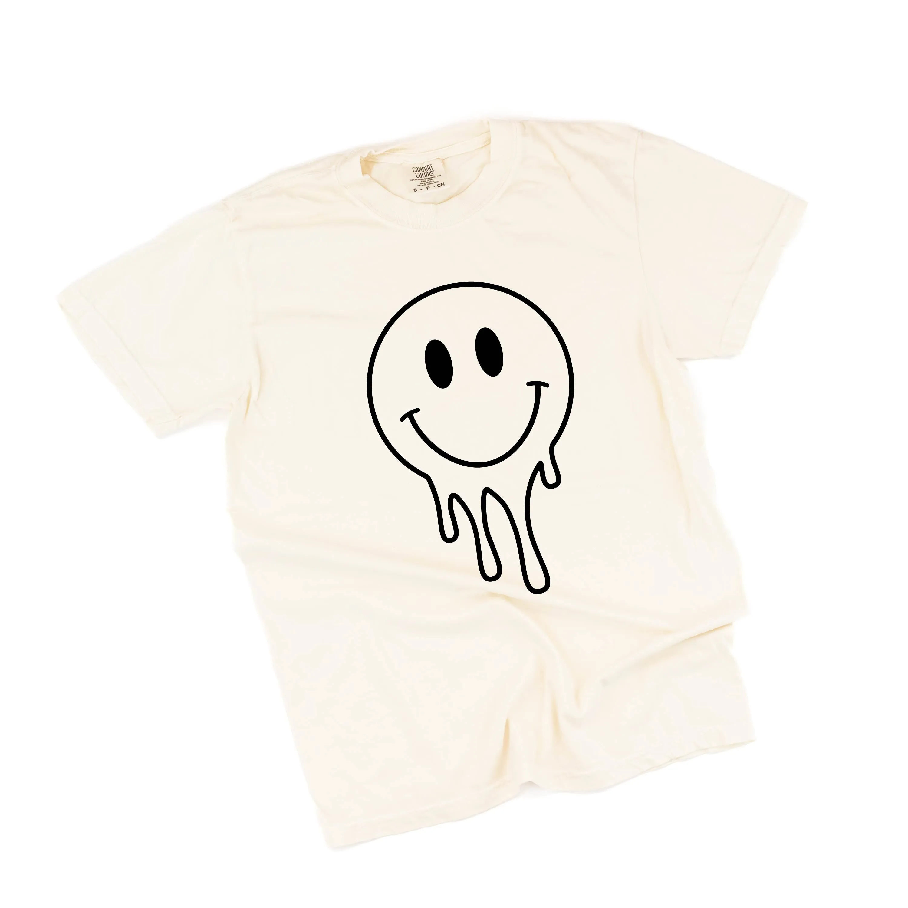 Melty Smiley (Full) - SHORT SLEEVE COMFORT COLORS TEE