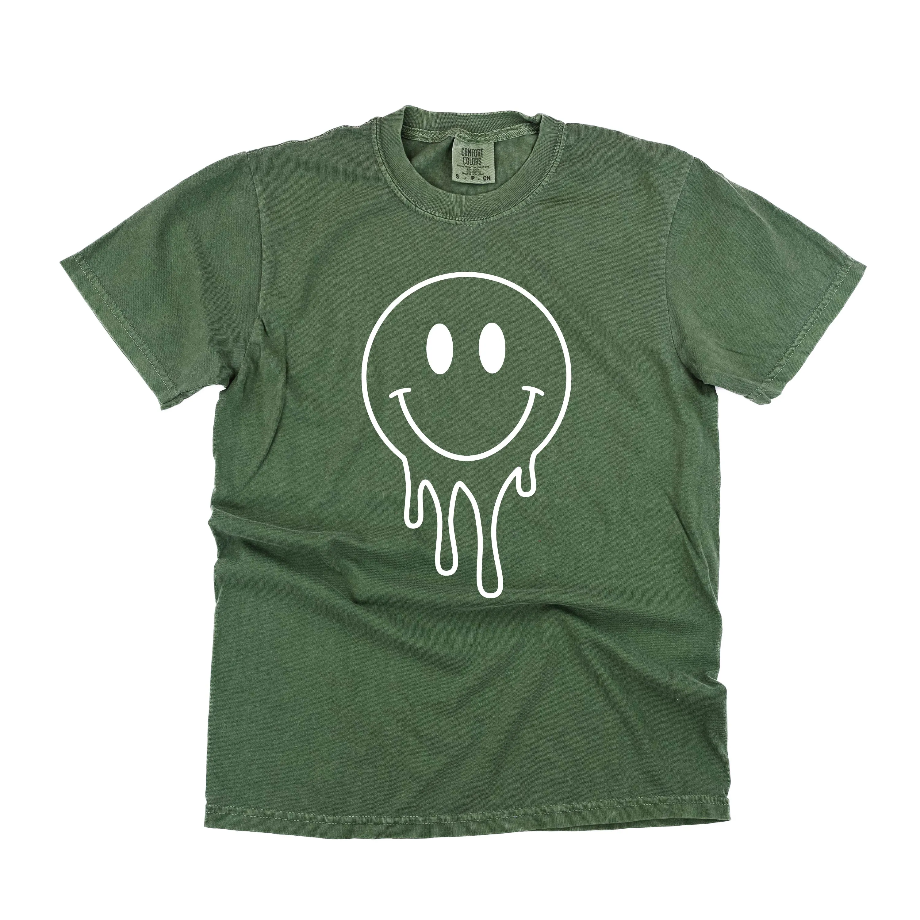 Melty Smiley (Full) - SHORT SLEEVE COMFORT COLORS TEE