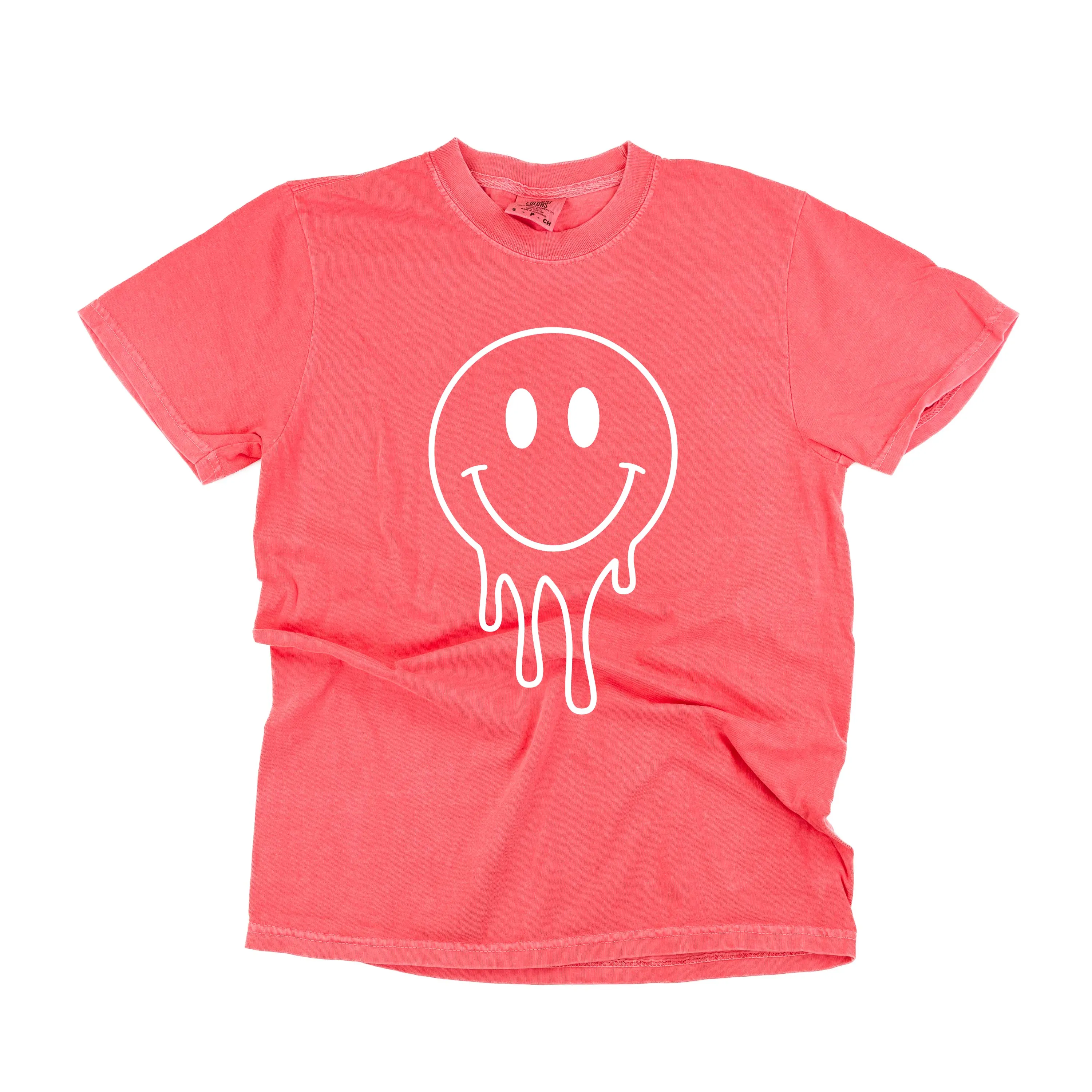Melty Smiley (Full) - SHORT SLEEVE COMFORT COLORS TEE