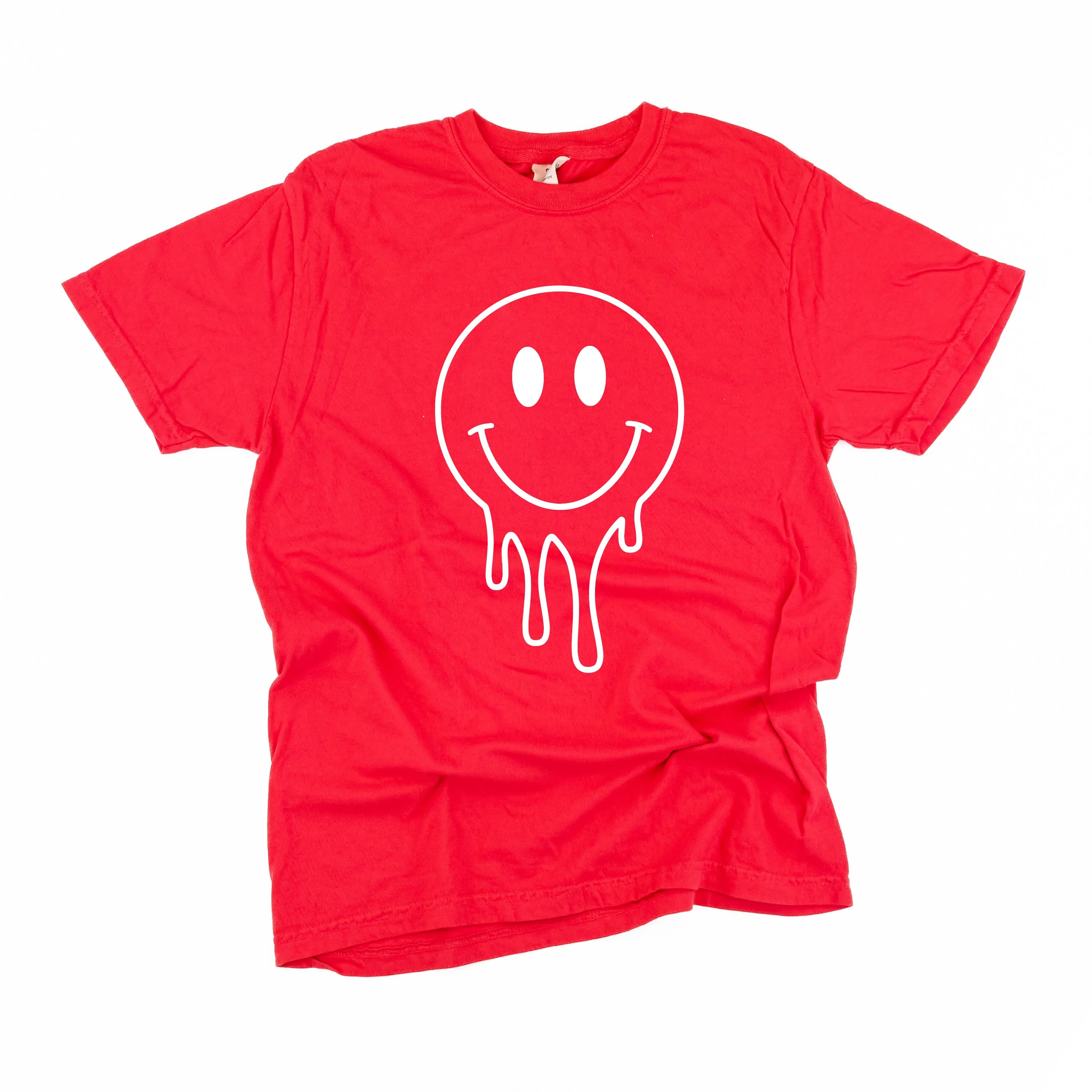 Melty Smiley (Full) - SHORT SLEEVE COMFORT COLORS TEE