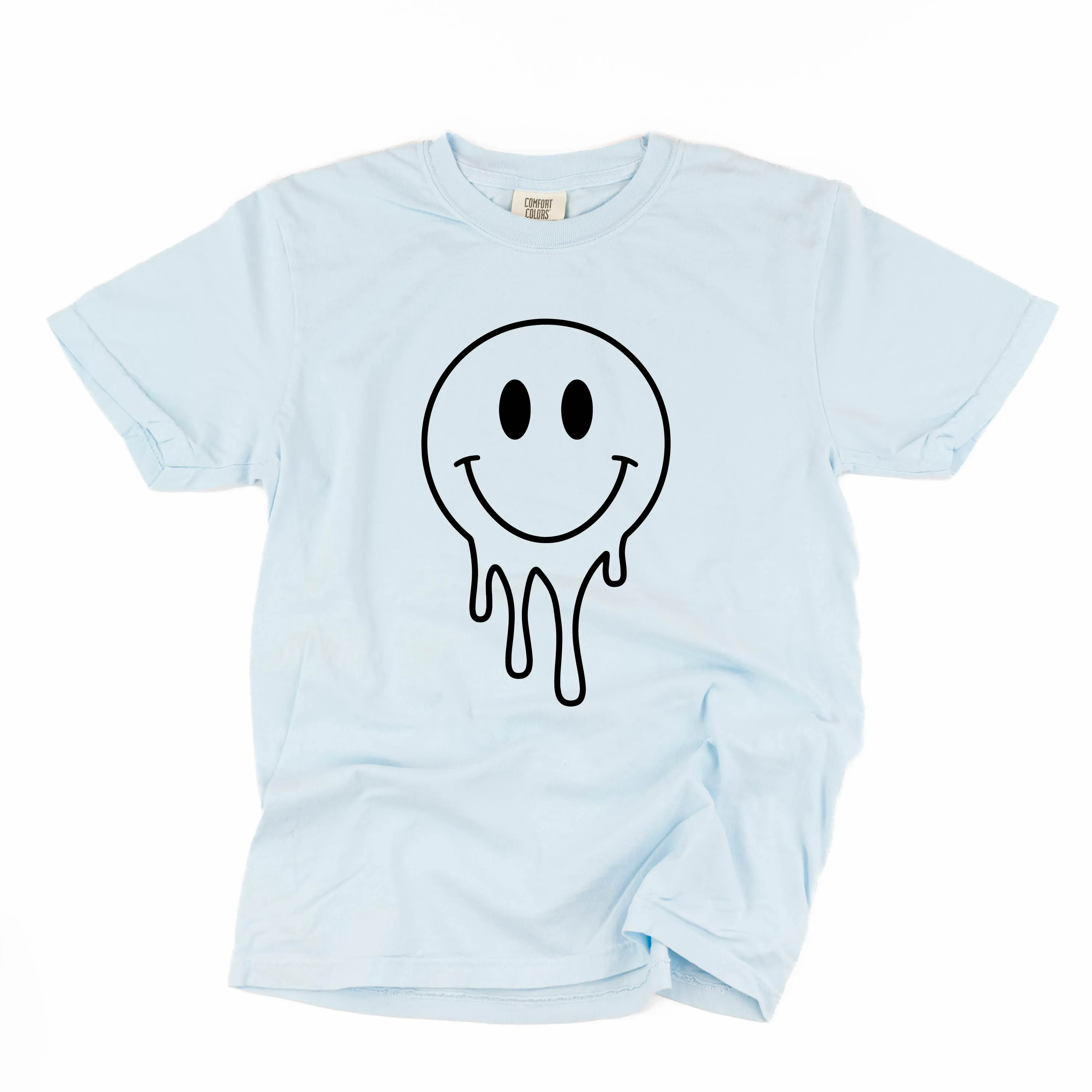 Melty Smiley (Full) - SHORT SLEEVE COMFORT COLORS TEE