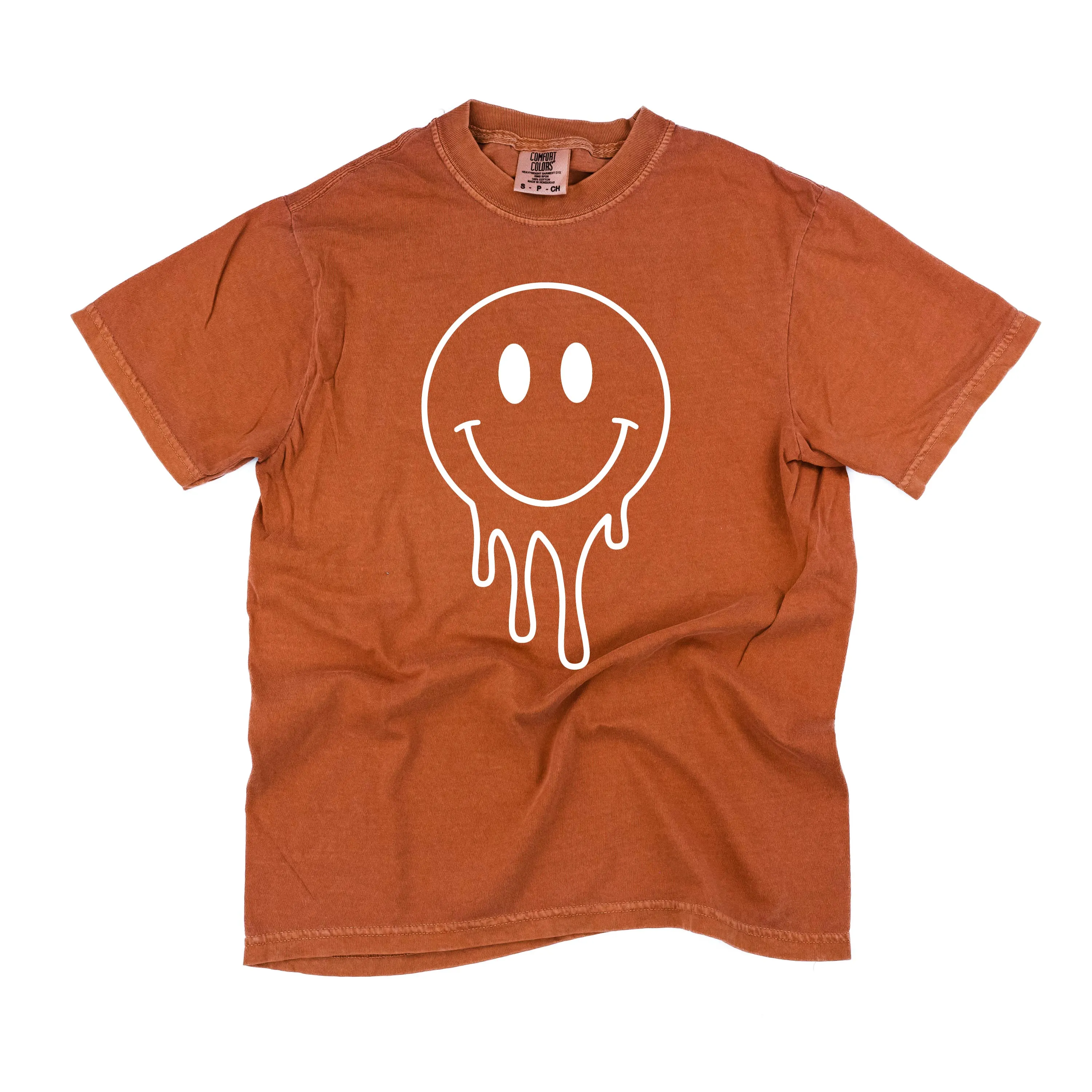 Melty Smiley (Full) - SHORT SLEEVE COMFORT COLORS TEE