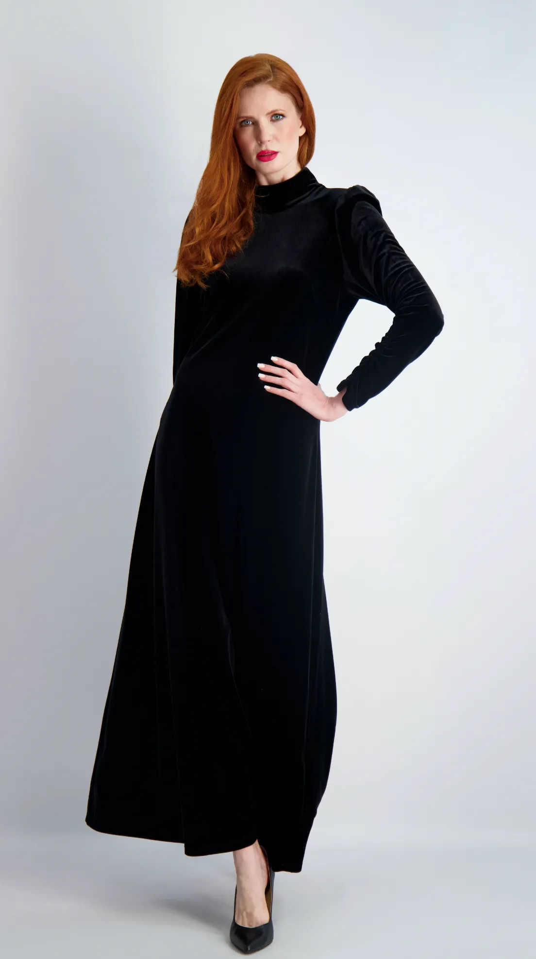 Pashmina Kay Maxi Black