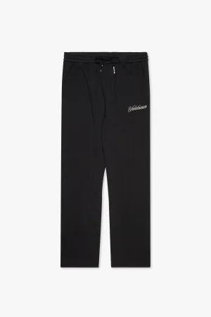 "ACE" BLACK STRAIGHT PANT