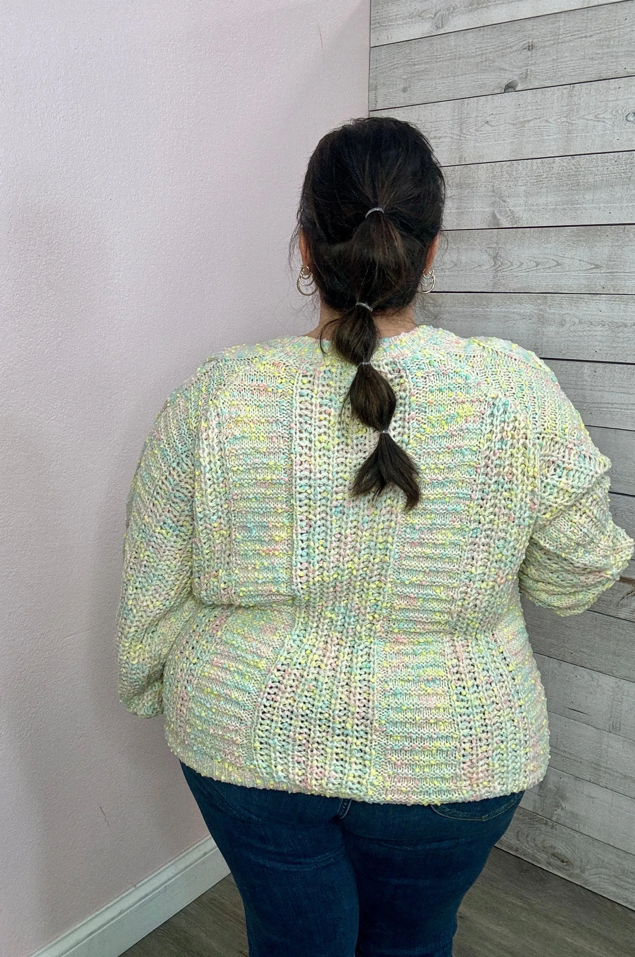 "Cotton Candy" Knitted Sweater *FINAL SALE*