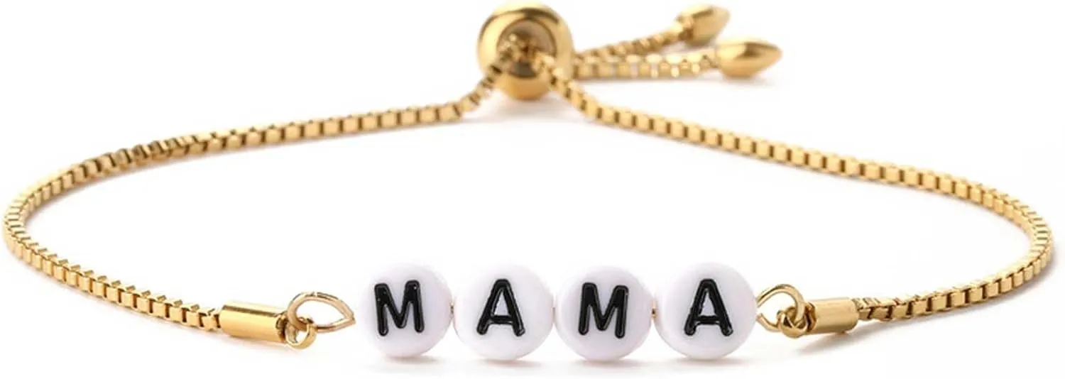 RAYSTAR Mom Bracelets for Women, Birthday Mothers Day Jewelry Gifts for Mom from Daughter Son