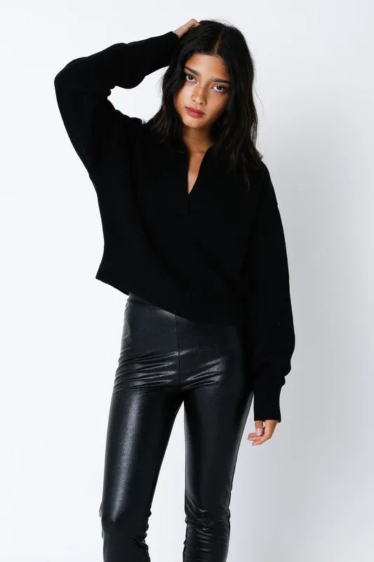 Roxy V Neck Sweater