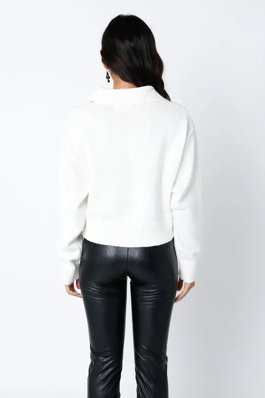 Roxy V Neck Sweater