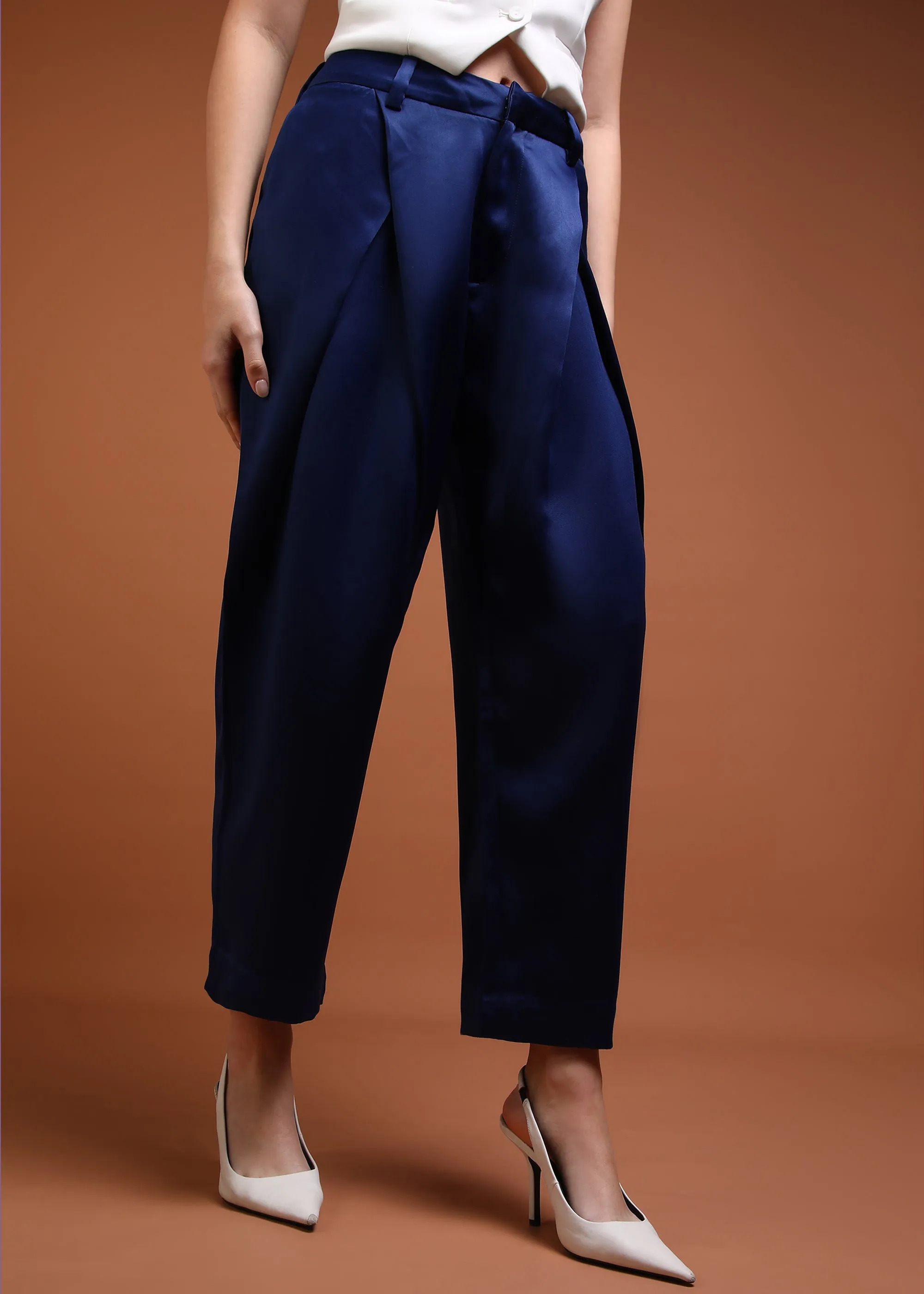 Satin Plait Luxe Pant