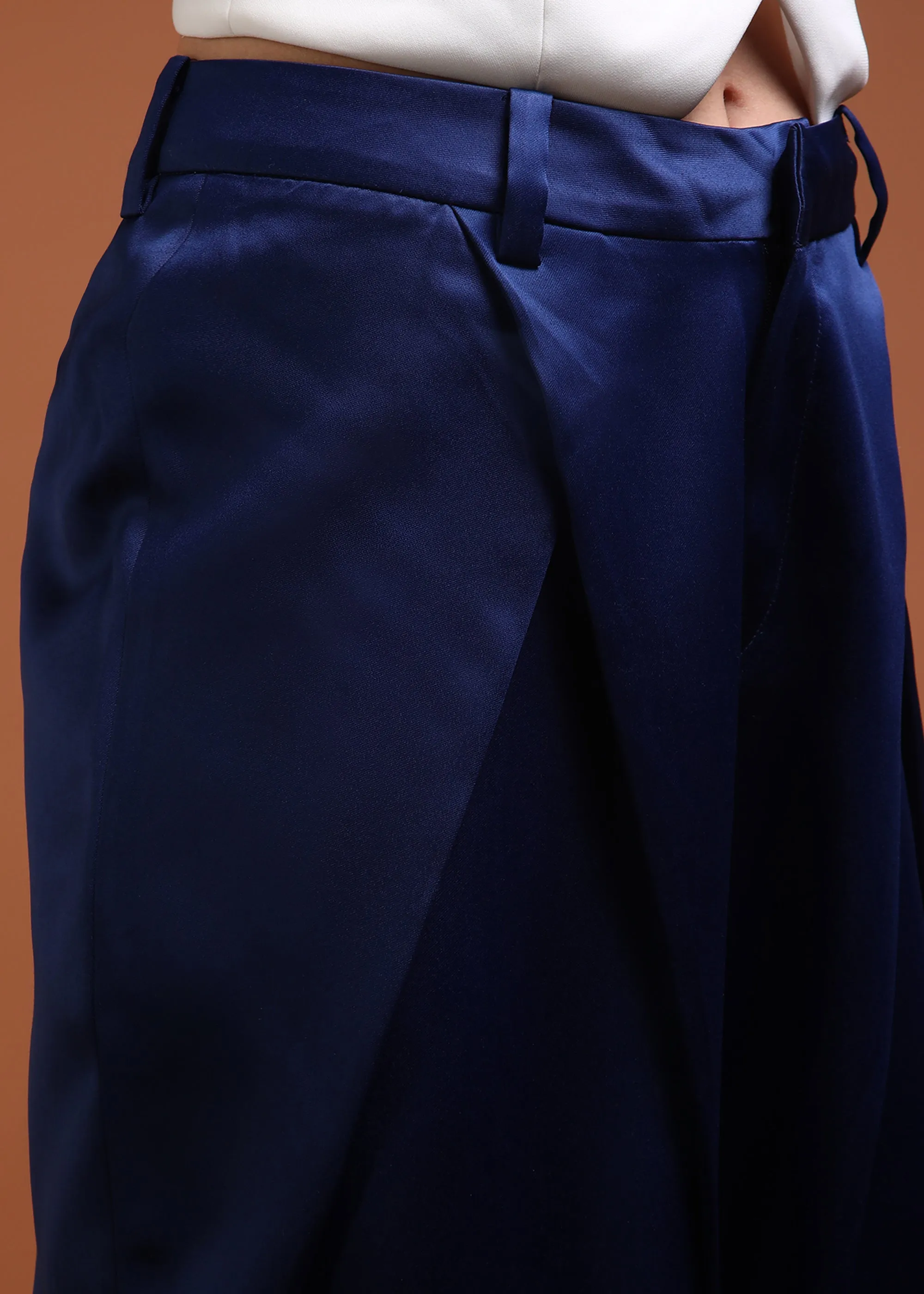 Satin Plait Luxe Pant